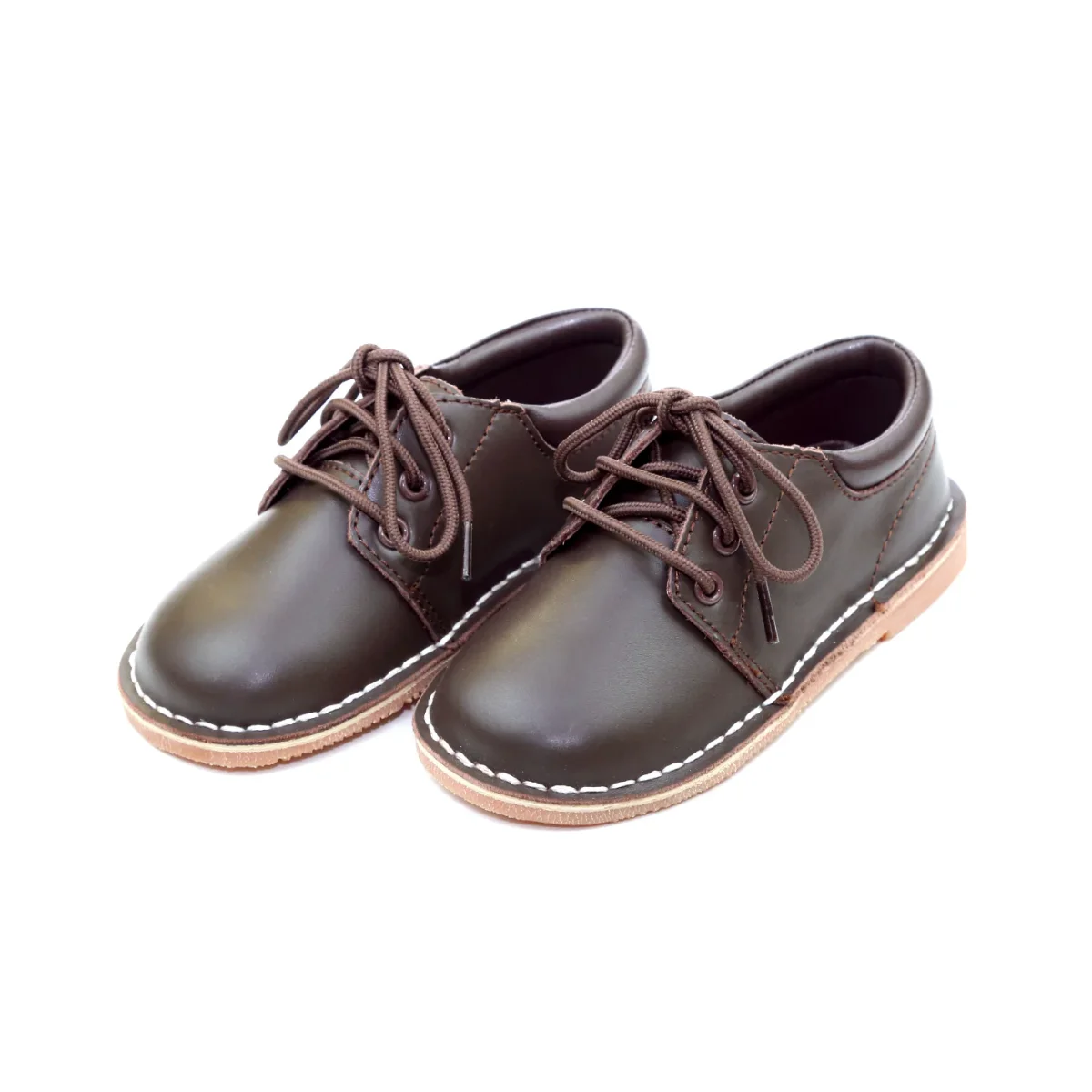 Tyler Brown Leather Lace Up Shoe - Image 2
