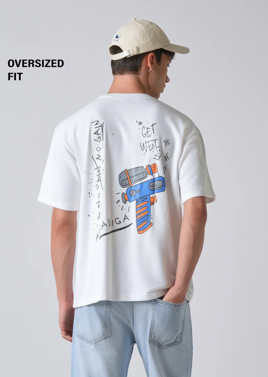 Ghost White Oversized T-shirt - Image 2