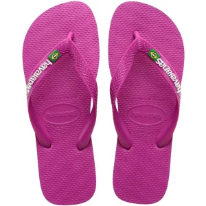 Havaianas Brasil Logo Rosa